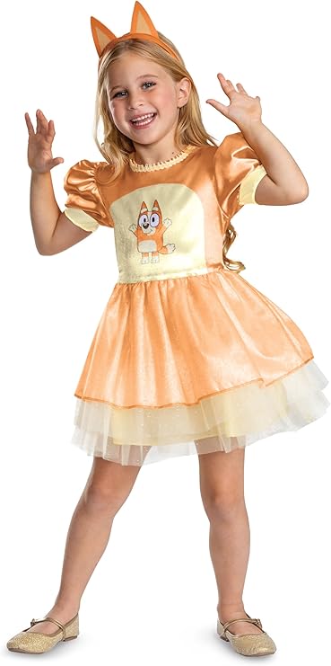 Bingo Dress Bluey Classic Toddler Costume