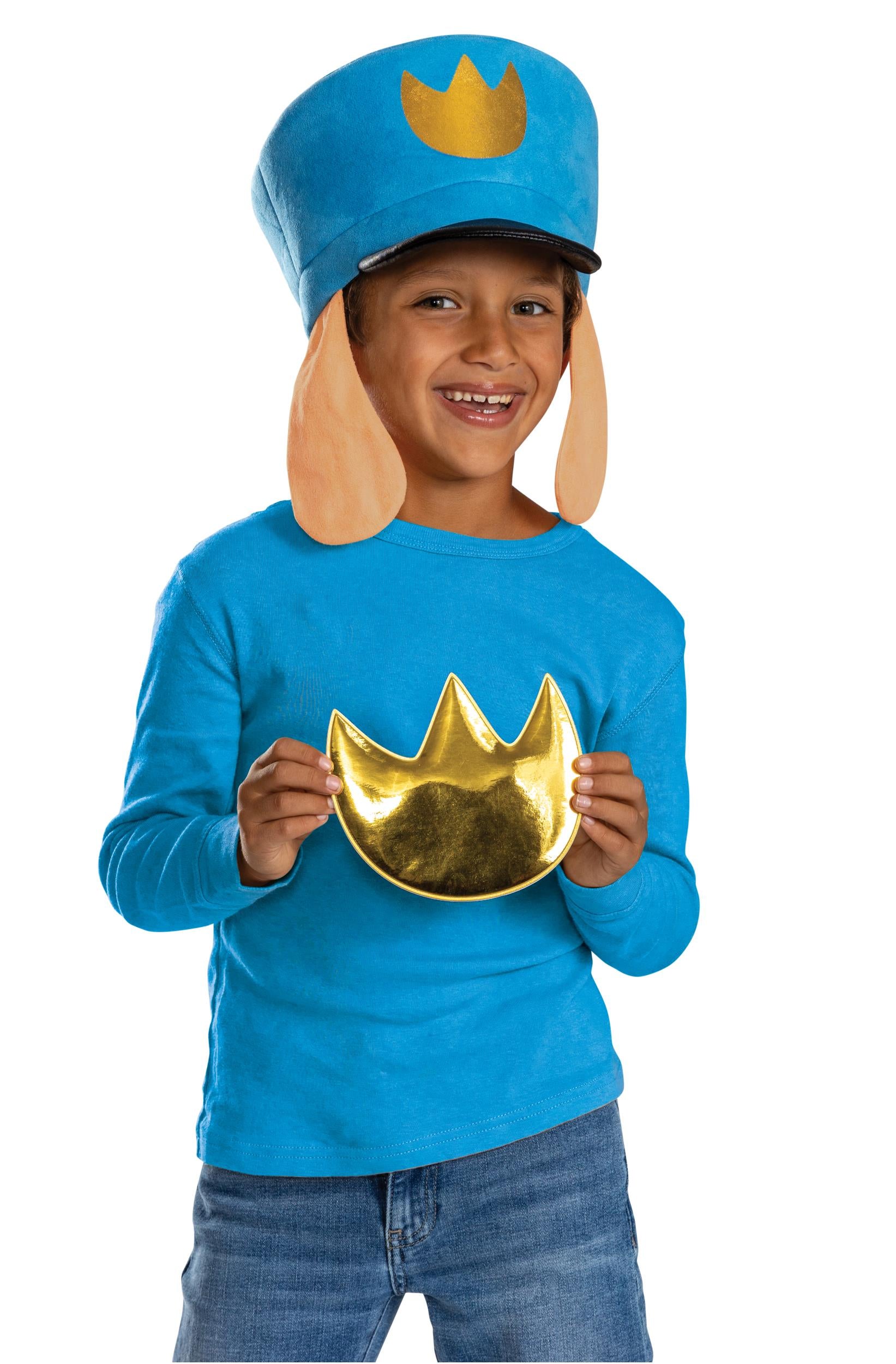 Dog Man Child Costume Accessory Kit Hat with Decal