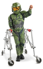 Load image into Gallery viewer, Halo Master Chief Adaptive Muscle Child Costume Small 4-6
