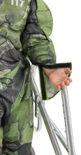 Load image into Gallery viewer, Halo Master Chief Adaptive Muscle Child Costume Medium 7-8

