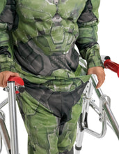 Load image into Gallery viewer, Halo Master Chief Adaptive Muscle Child Costume Small 4-6
