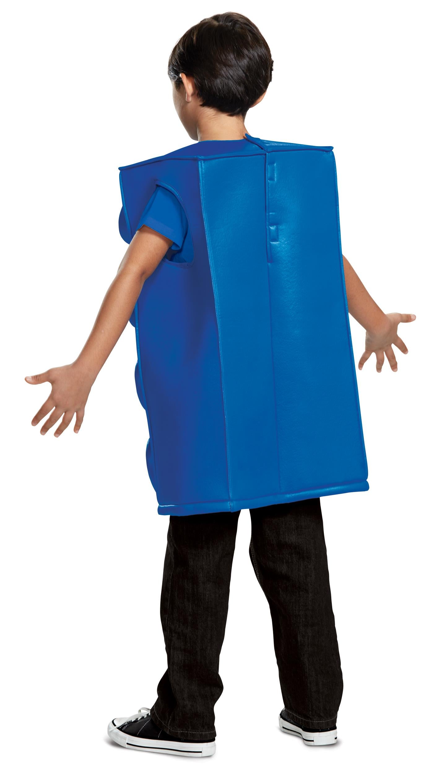 Blue Lego Brick Deluxe Child Costume Medium 7-8