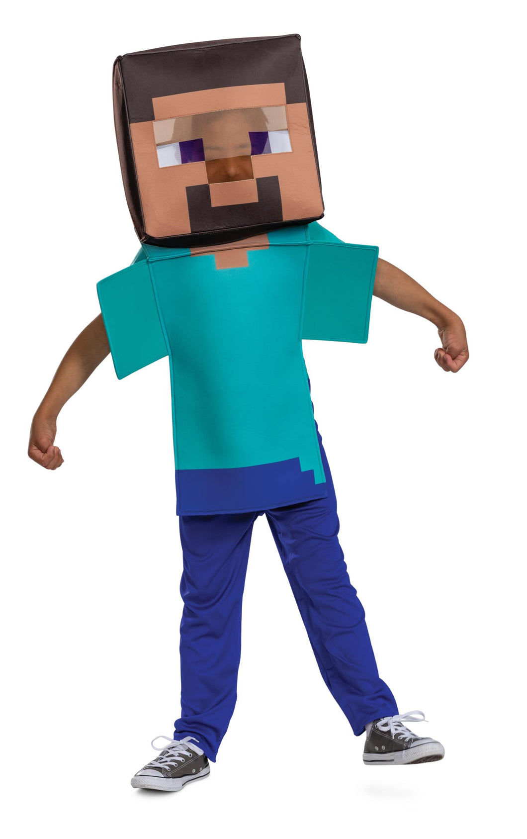 Minecraft Steve Adaptive Child Costume Large 10-12