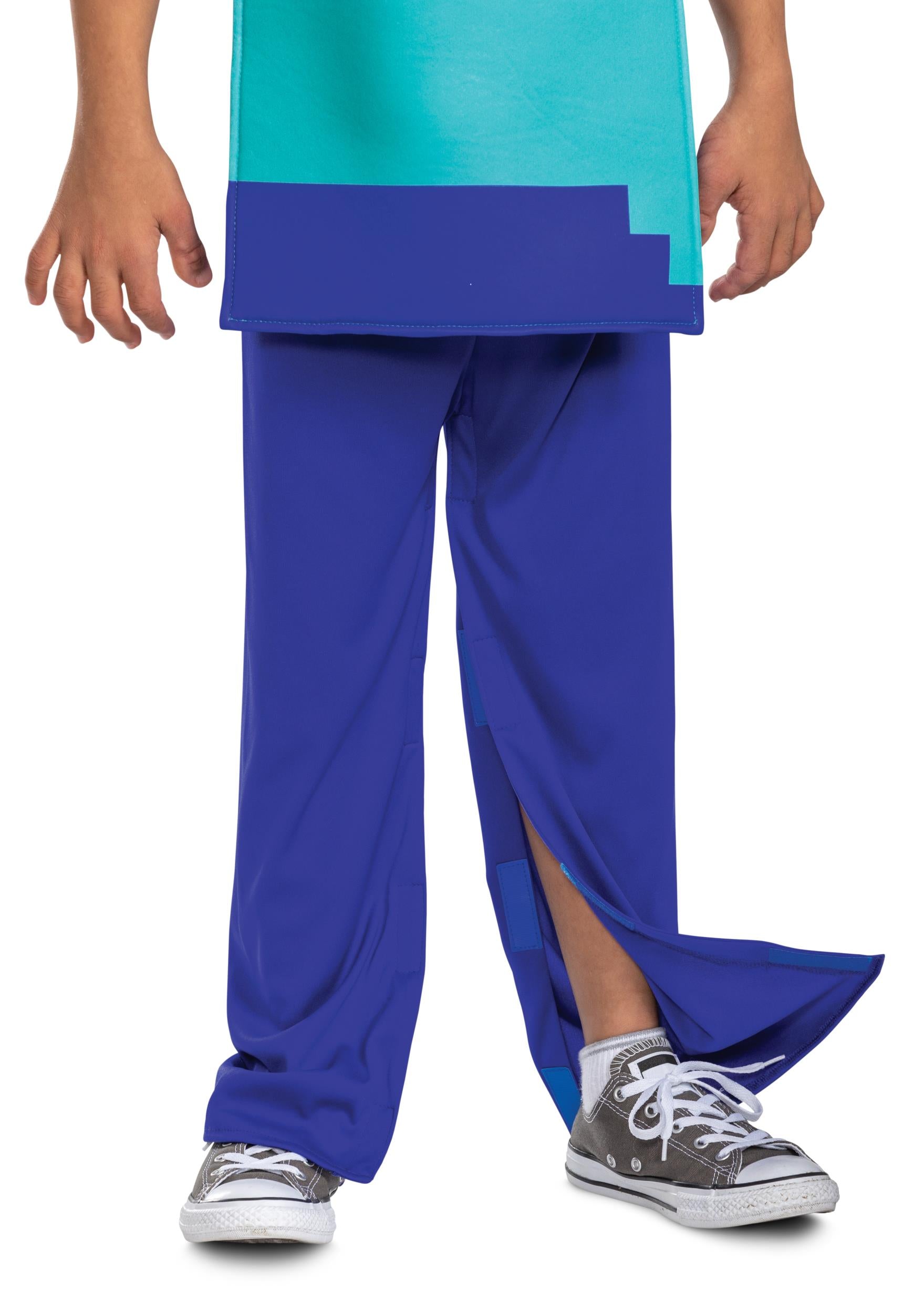 Minecraft Steve Adaptive Child Costume Medium 7-8