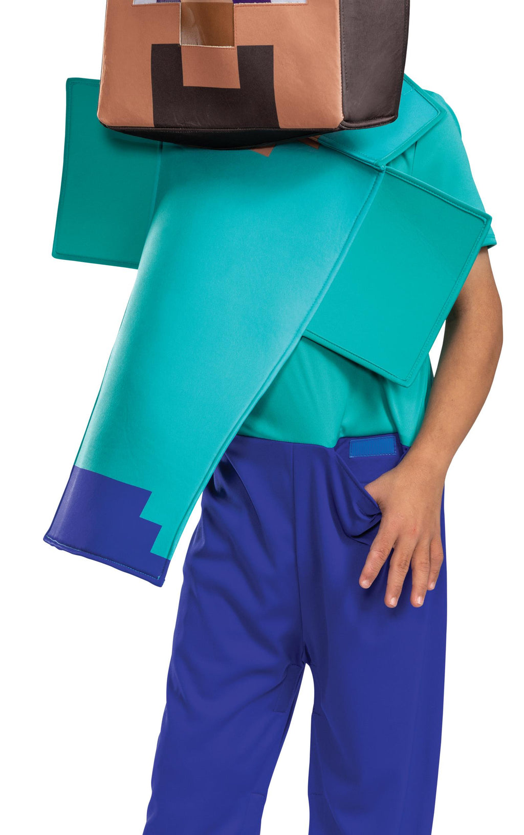 Minecraft Steve Adaptive Child Costume Medium 7-8