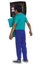 Load image into Gallery viewer, Minecraft Steve Adaptive Child Costume Large 10-12
