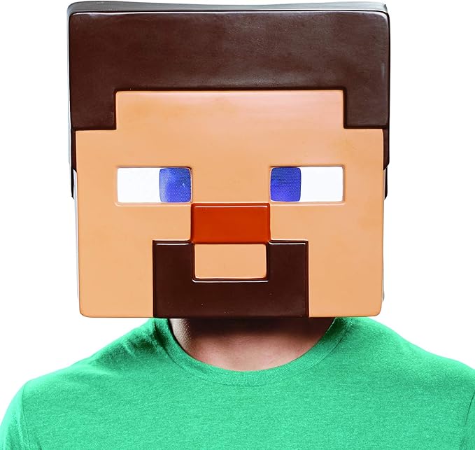 Minecraft Steve Adult Face Mask