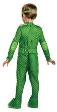 Load image into Gallery viewer, Gekko Deluxe Megasuit PJ Masks With Lights Toddler Costume 3T-4T
