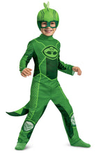 Load image into Gallery viewer, Gekko Classic Megasuit PJ Masks Toddler Costume 3T-4T
