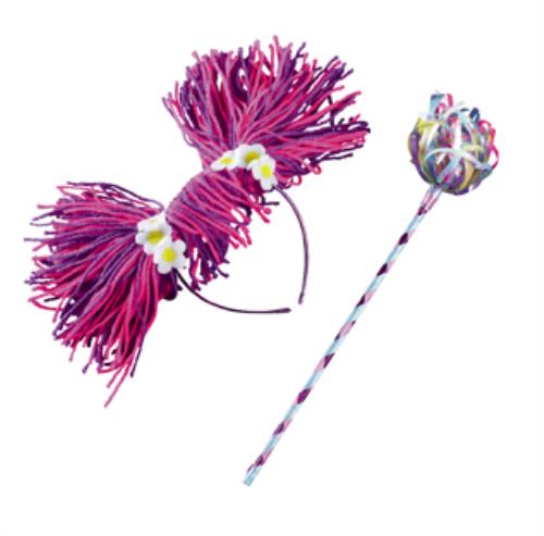 Abby Cadabby Sesame Street Headband and Wand Costume Kit