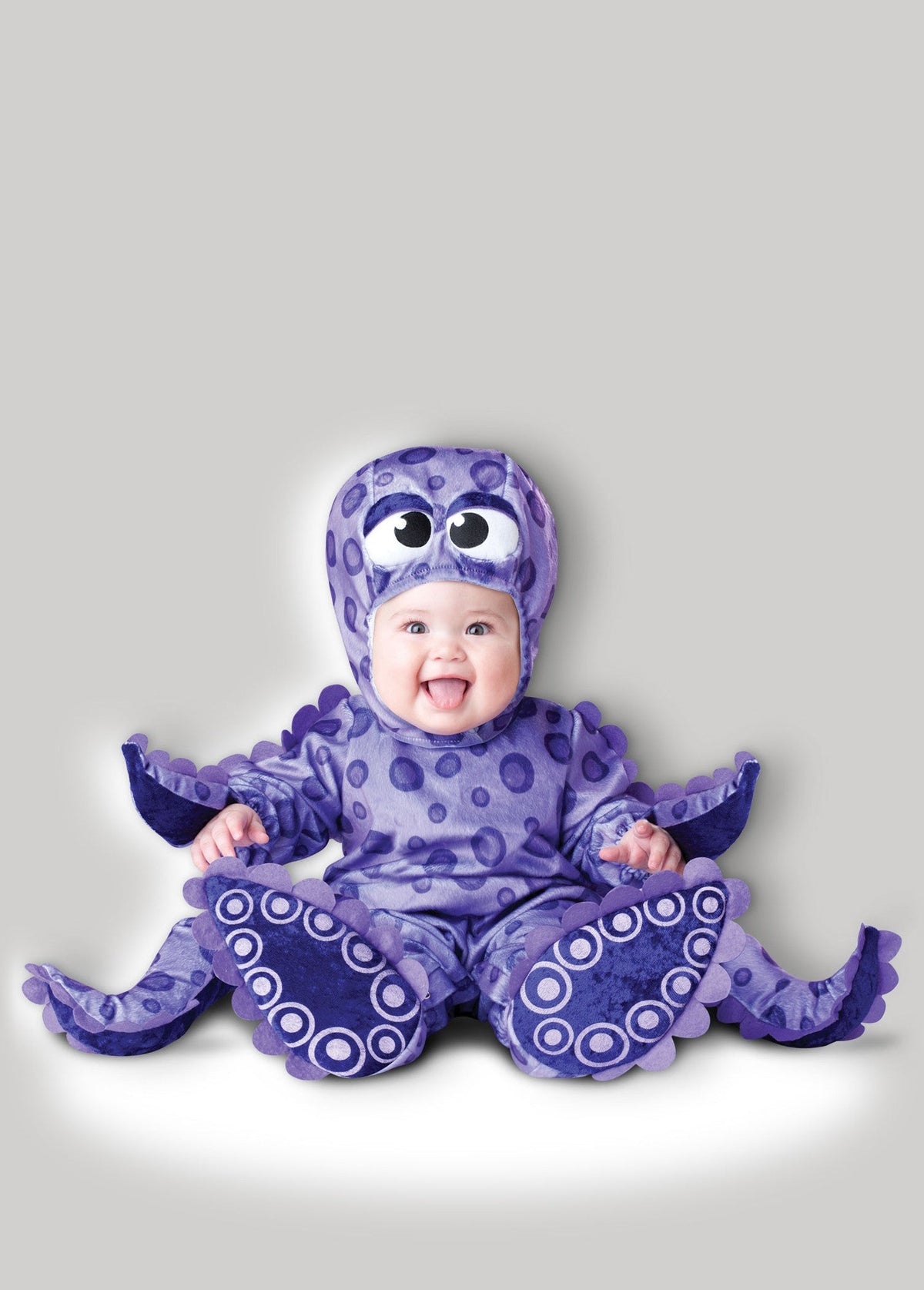 Tiny Tentacles Octopus Deluxe Baby Infant Costume Size 6-12 Months