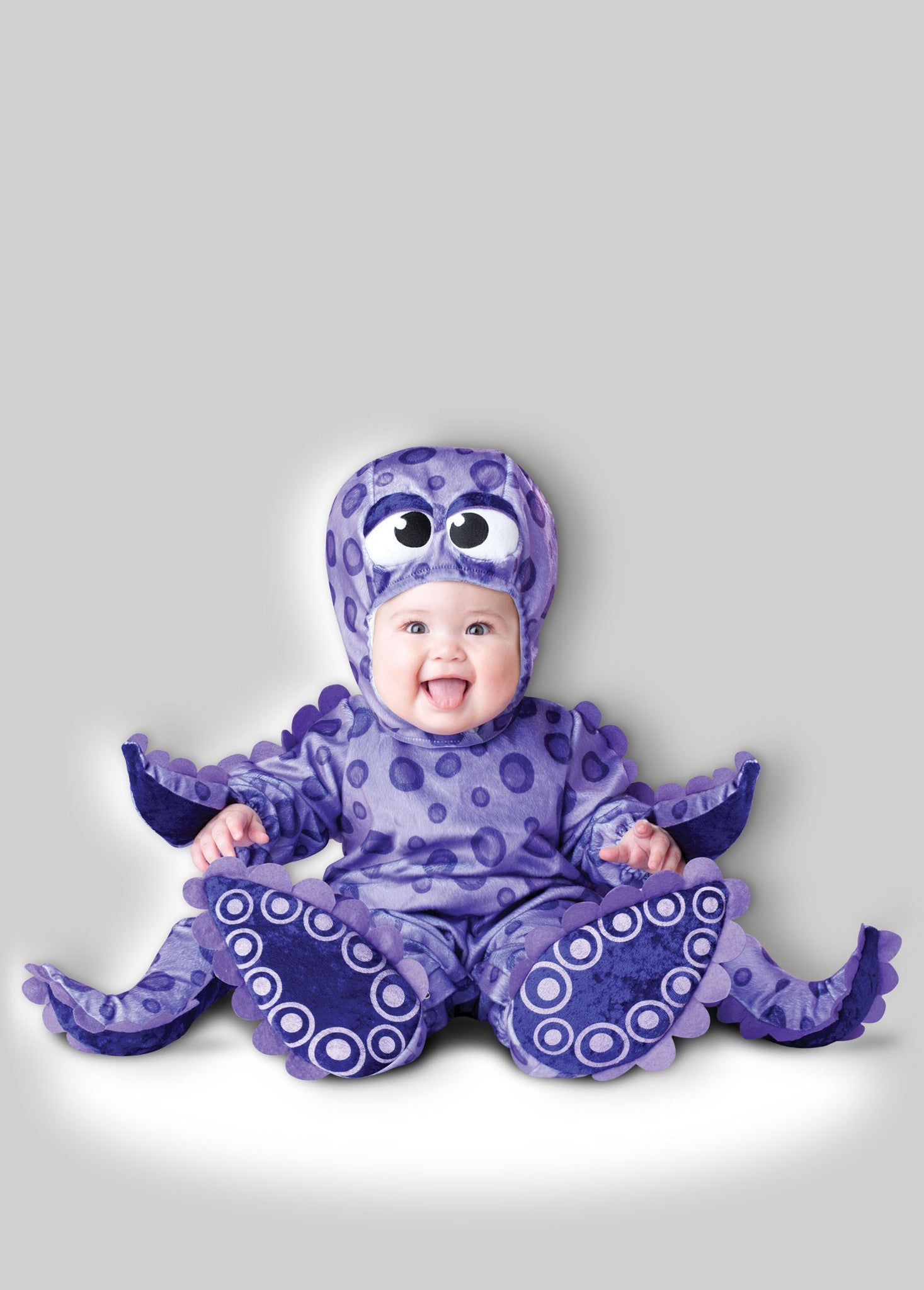 Tiny Tentacles Octopus Deluxe Baby Infant Costume Size 6-12 Months