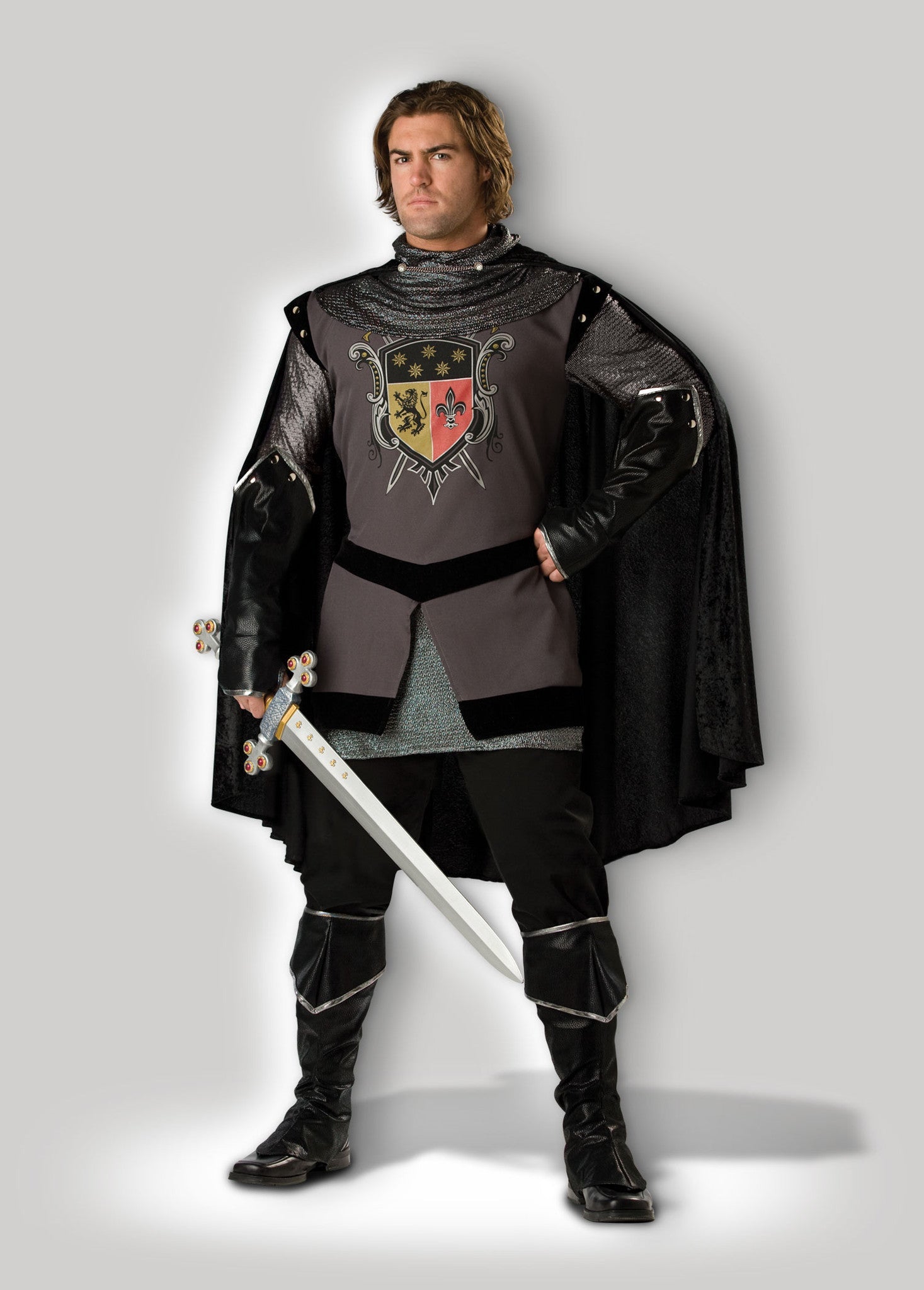 Medieval Dark Knight Renaissance Deluxe Adult Costume X-Large