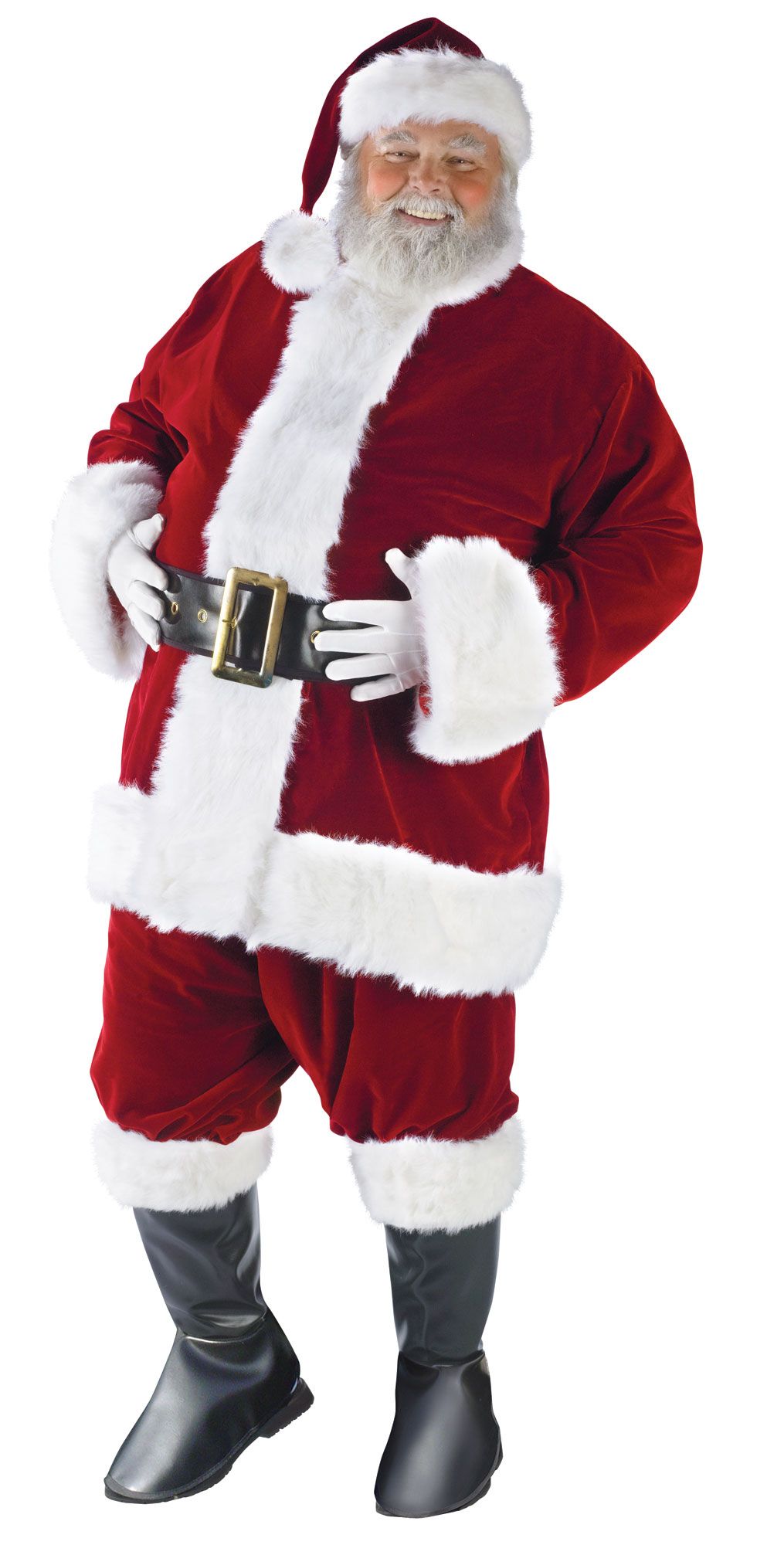 Ultra Velvet Santa Claus Suit Costume Size XXL 58-60
