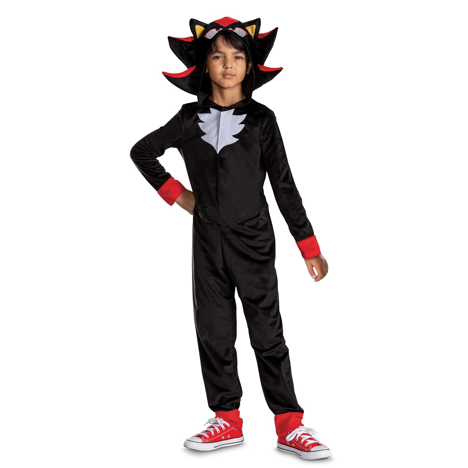Shadow The Hedgehog from Sonic Child Costume Medium 7-8