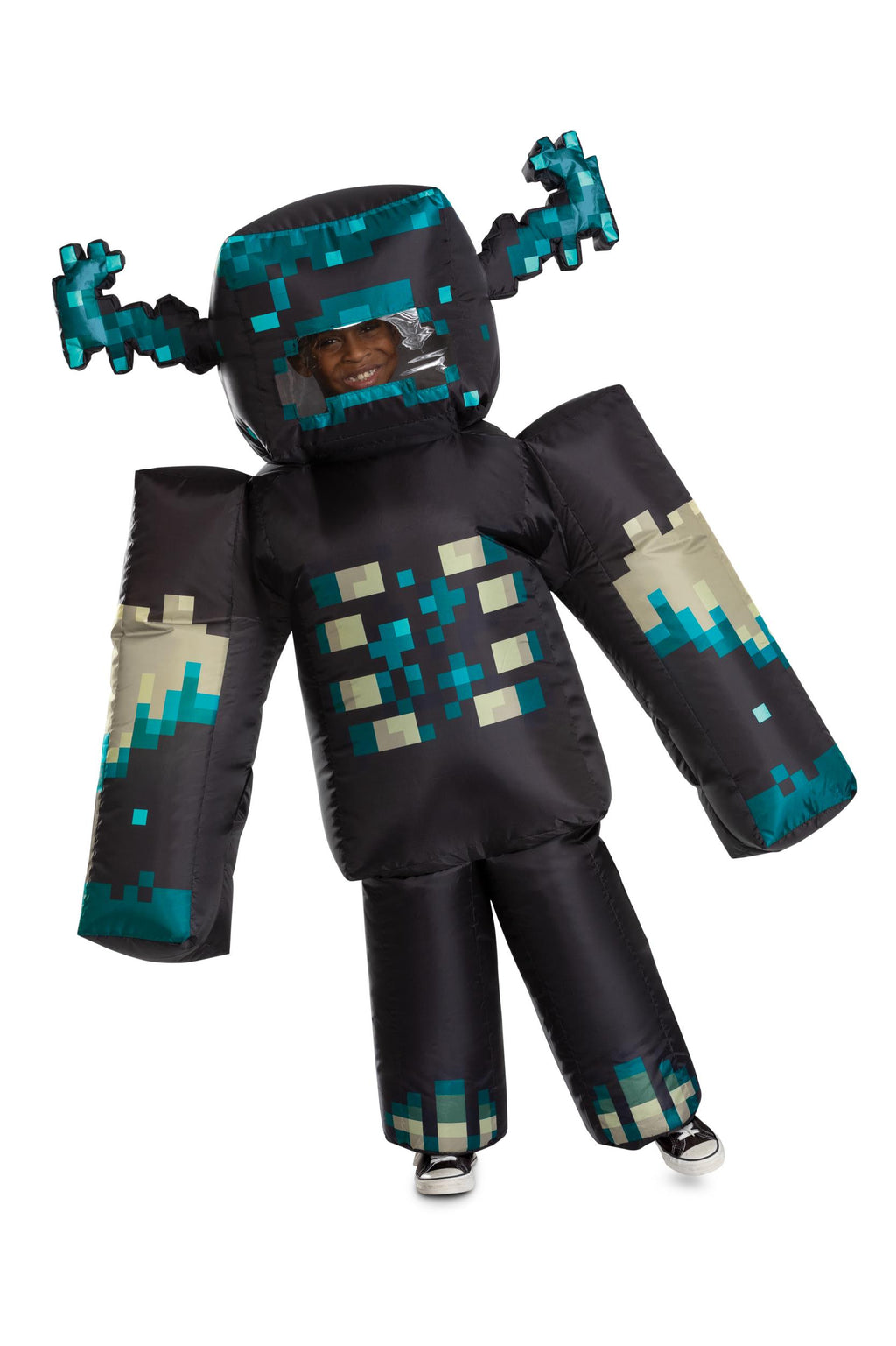Minecraft Warden Inflatable Child Costume One Size