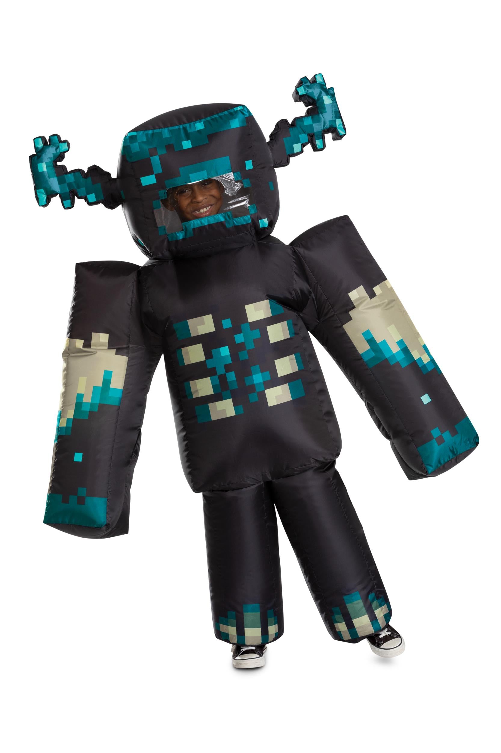 Minecraft Warden Inflatable Child Costume One Size
