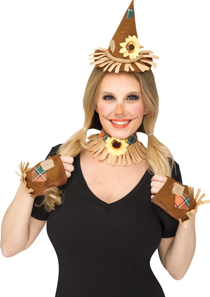 Scarecrow Instant Straw Costume Accessory Kit