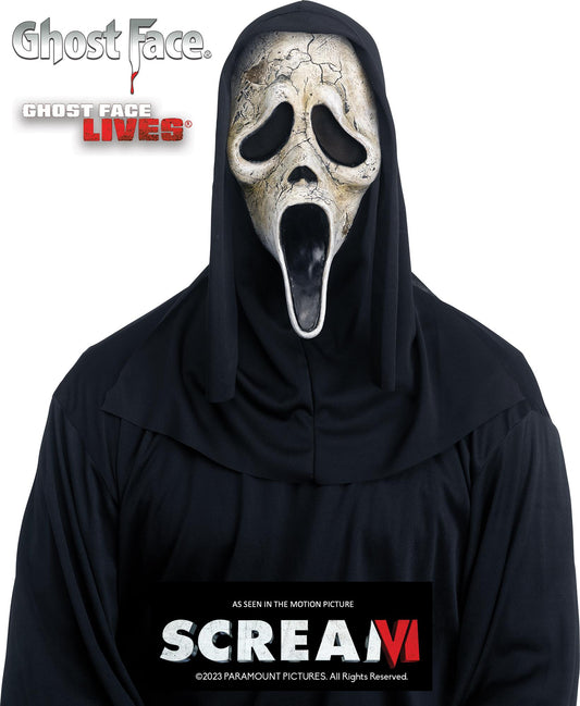 Fun World Scream Ghost Face Aged VI Character Costume Mask