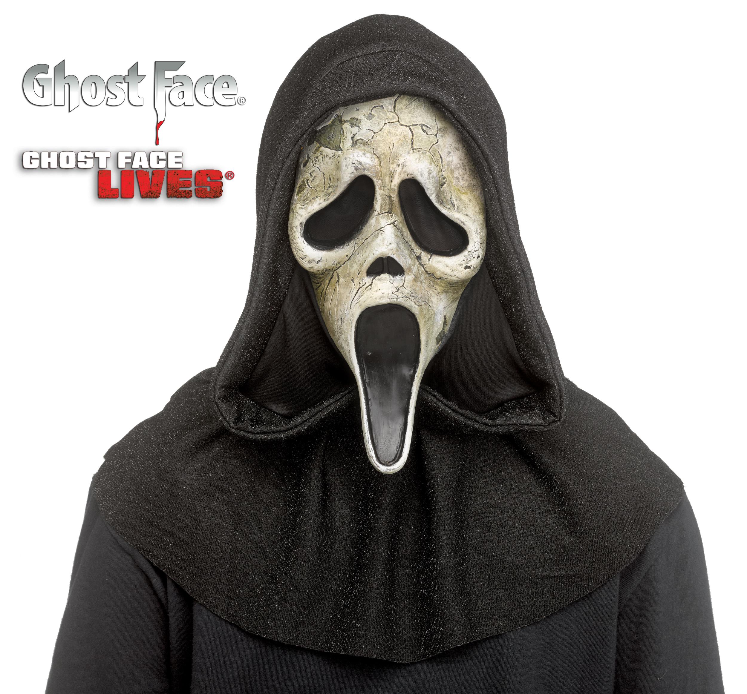 Fun World Scream Ghost Face Deluxe Aged VI Character Costume Mask