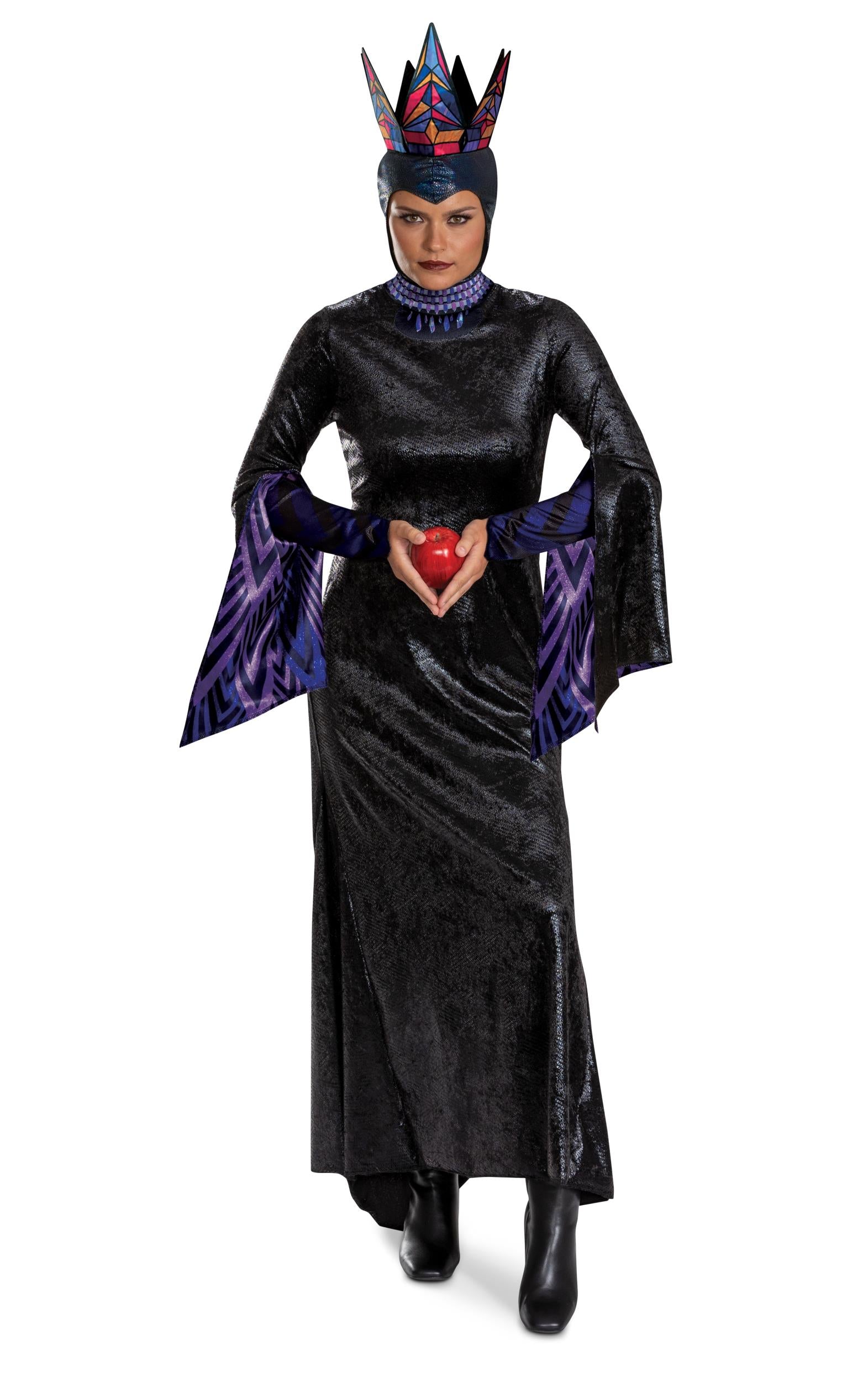 Snow White Evil Queen Deluxe Costume for Women Small 4-6