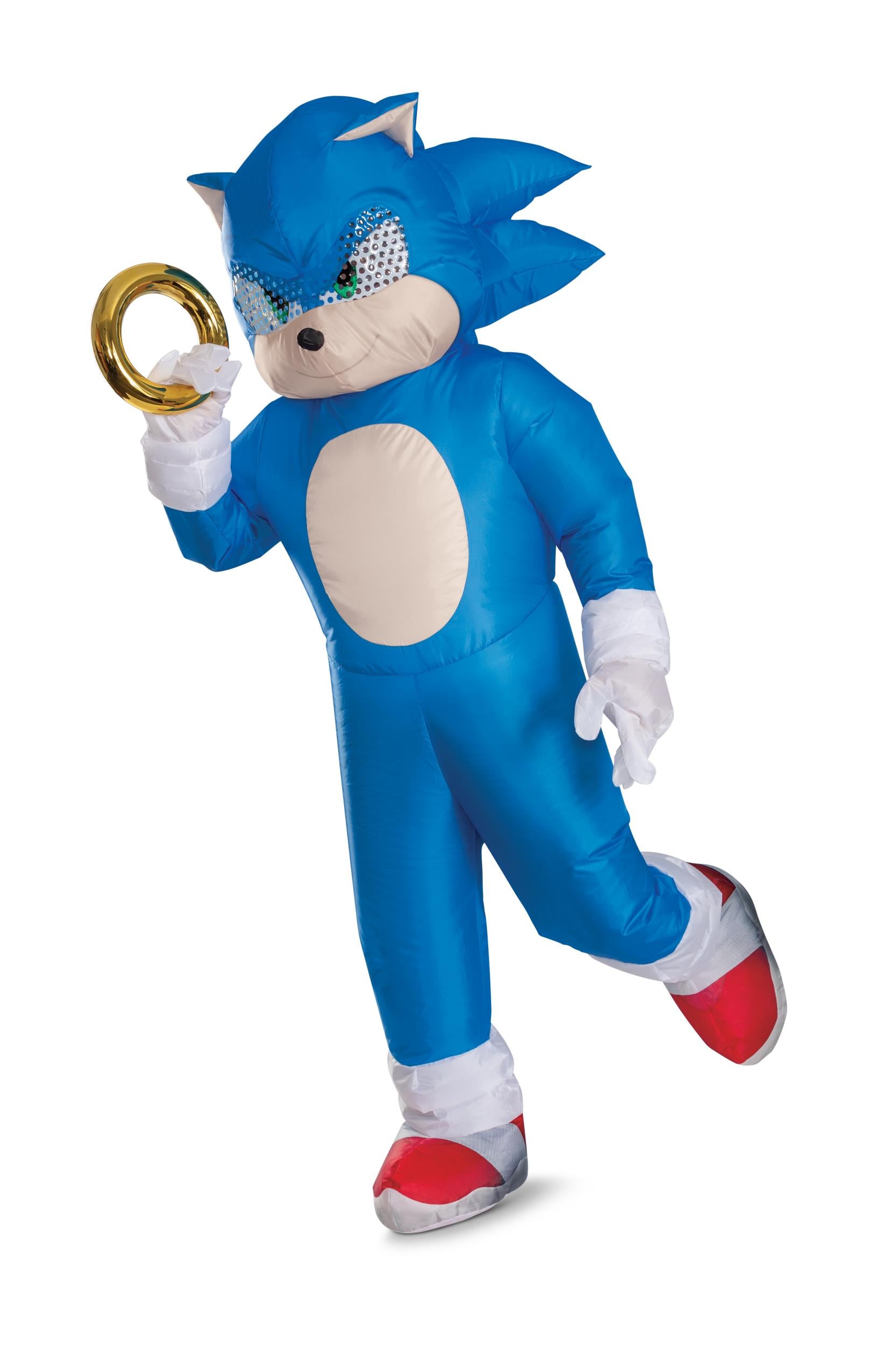 Disguise Sonic The Hedgehog Inflatable Adult Costume Size Standard