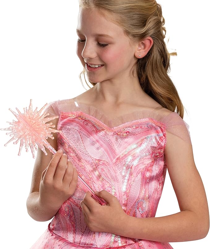 Wicked Glinda Wand Costume Accessory Official Wicked Wand with Sparkling Details