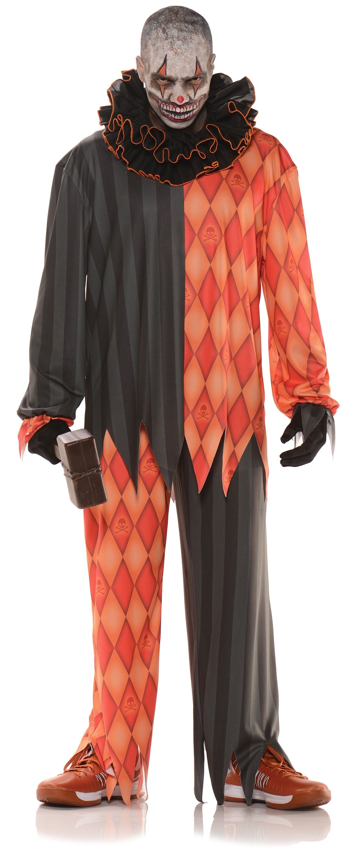 Underwraps Evil Killer Clown Adult Costume Size Standard