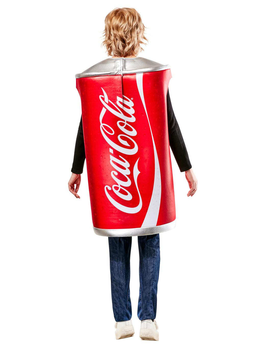 Can of  Coke Coca Cola Foam Tunic Adult Costume Standard Size