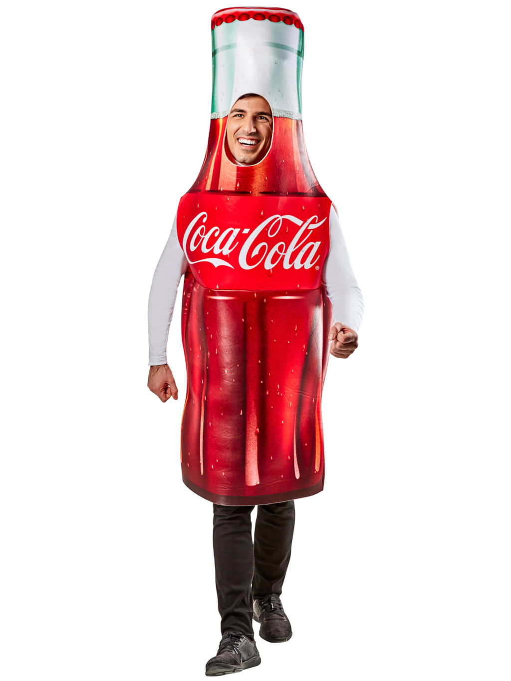 Bottle of Coke Coca Cola Foam Tunic Adult Costume Standard Size