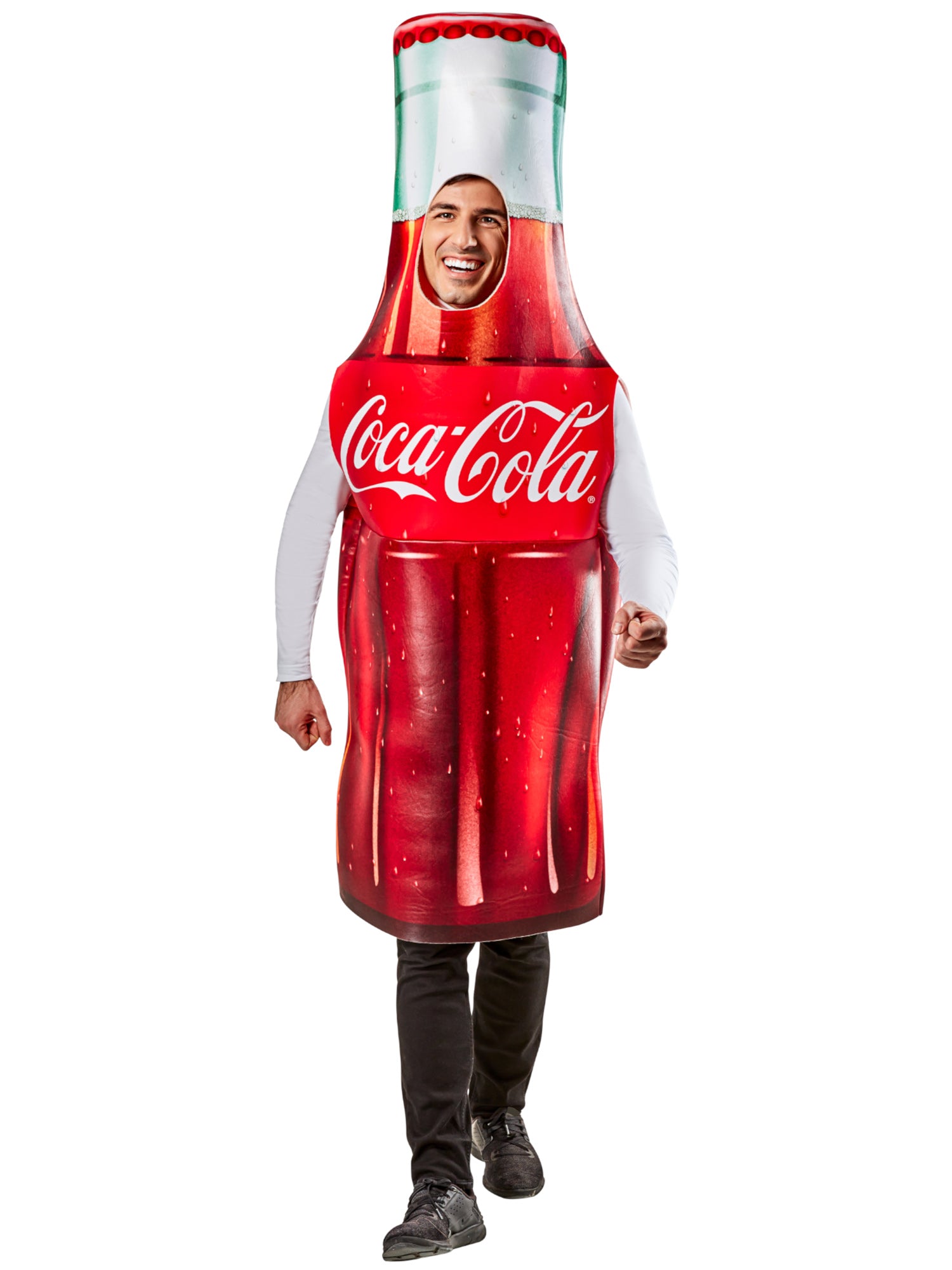 Bottle of Coke Coca Cola Foam Tunic Adult Costume Standard Size