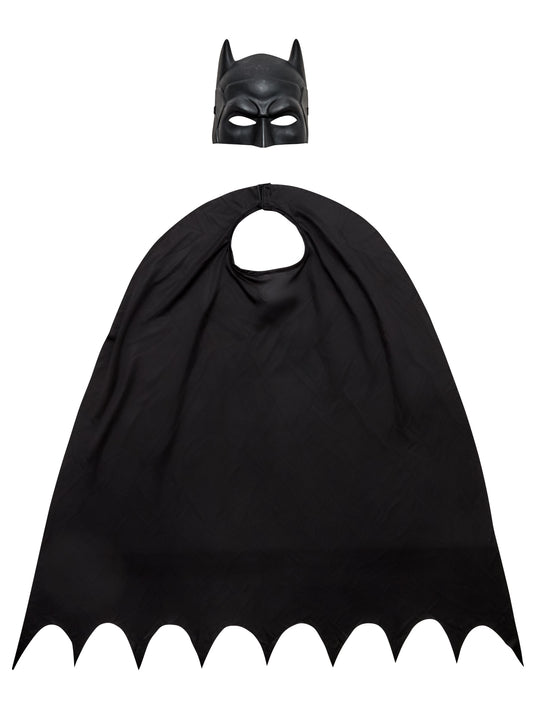 DC Comics Superheros Batman Cape and Mask Costume Child Kit