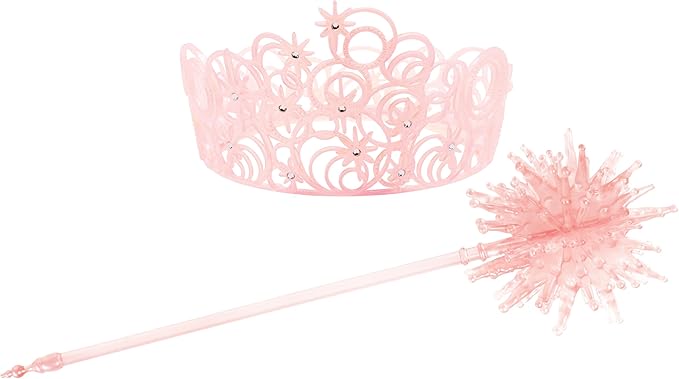 Wicked Wizard Of Oz Glinda Deluxe Child Tiara and Wand Costume Accessory Set