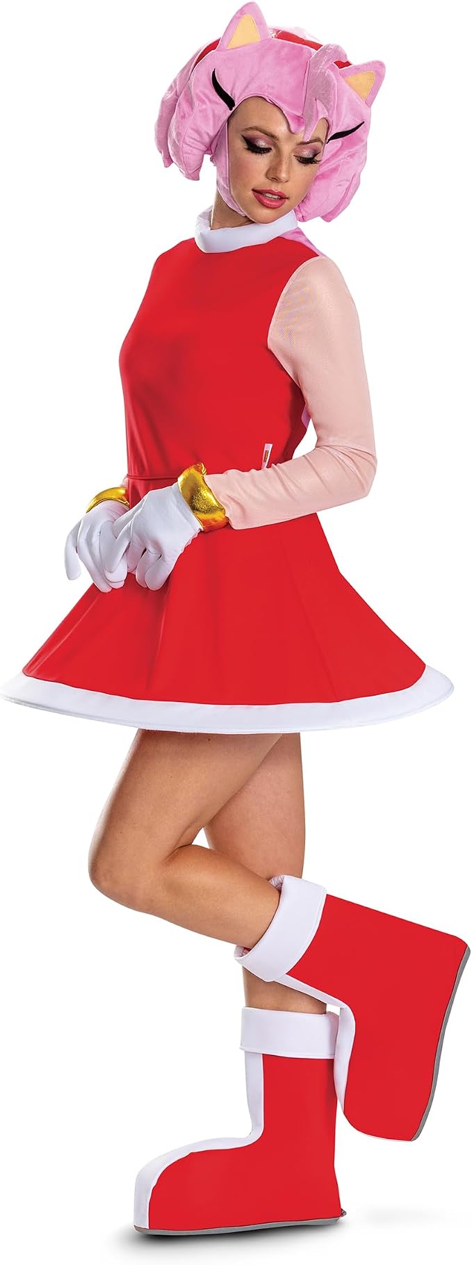 Amy Rose Deluxe Adult Costume - Sonic the Hedgehog