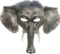 Gray Elegant Elephant Venetian Mask Adult Size