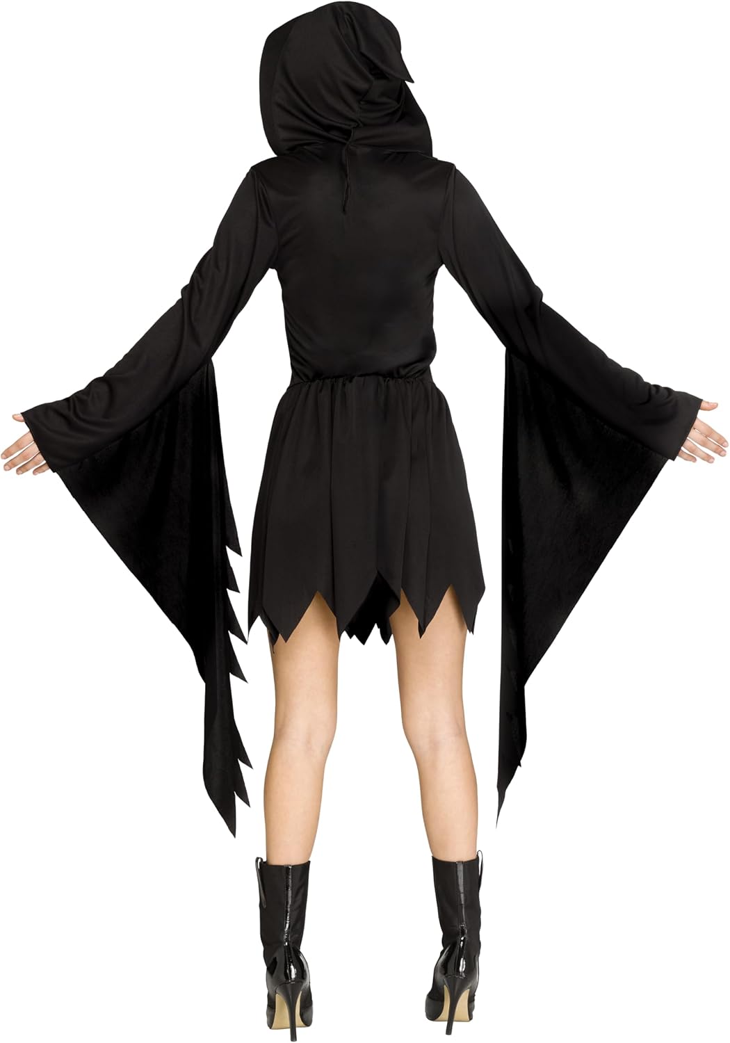 E.L. Light Up Scream Ghost Face Women's Costume