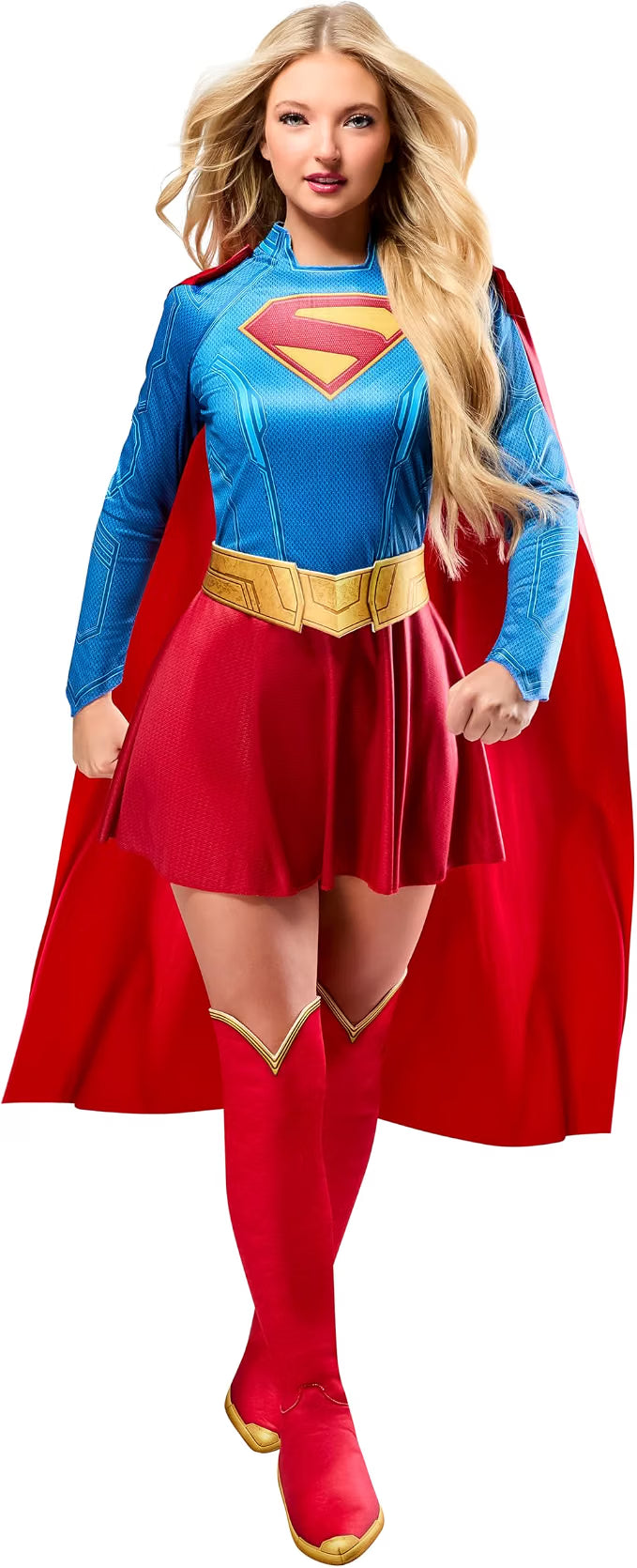 Women's Deluxe Supergirl Women's Costume
