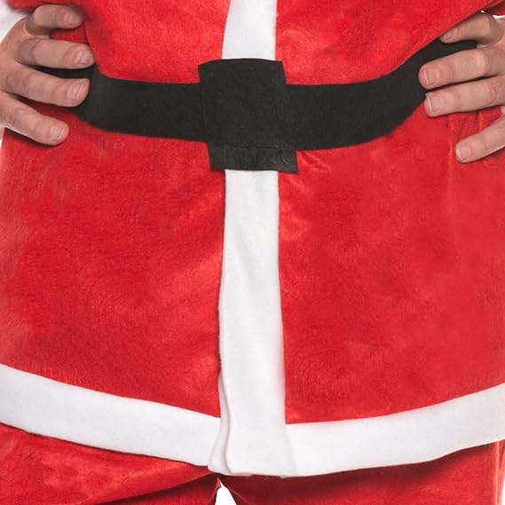 Men's Economy Felt Santa Claus Suit Costume