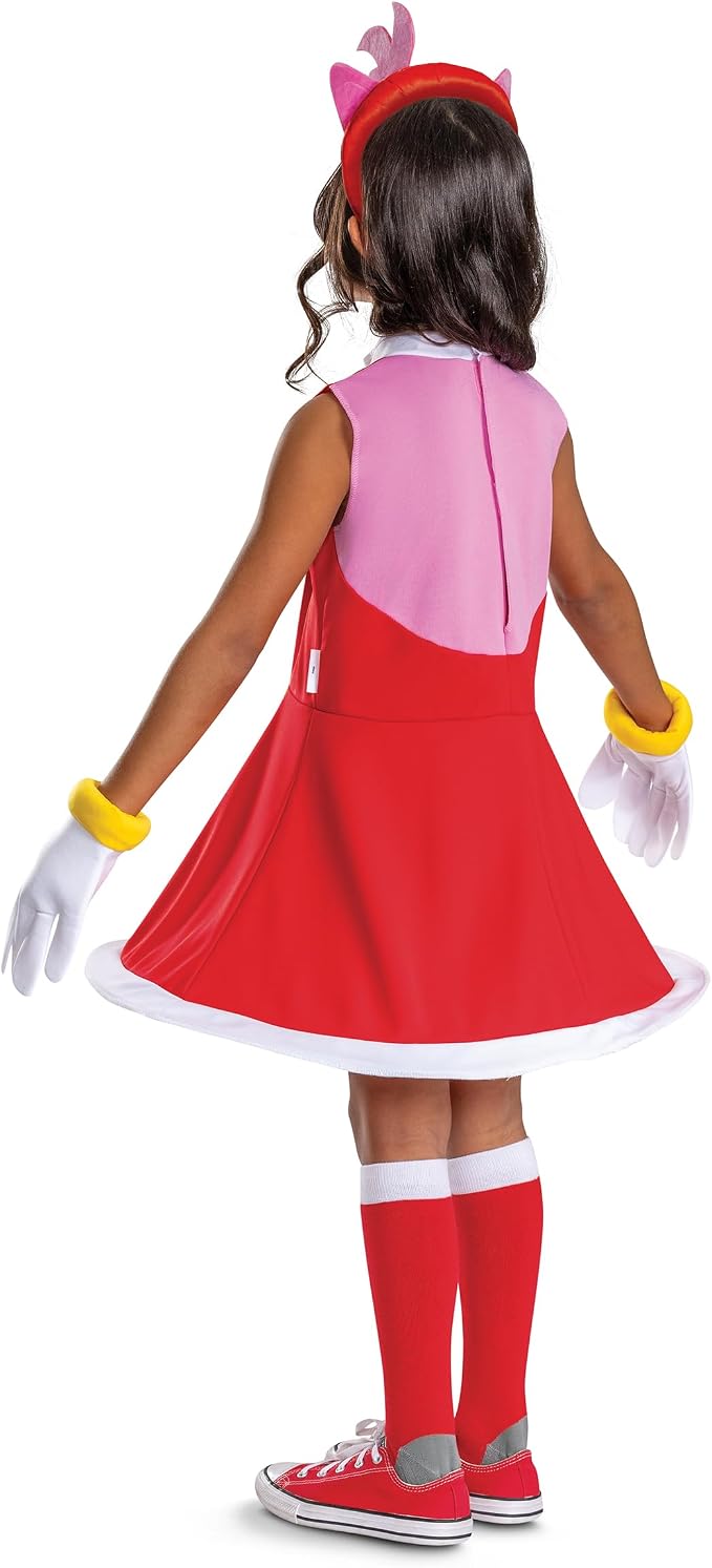 Amy Rose Classic Costume - Sonic the Hedgehog