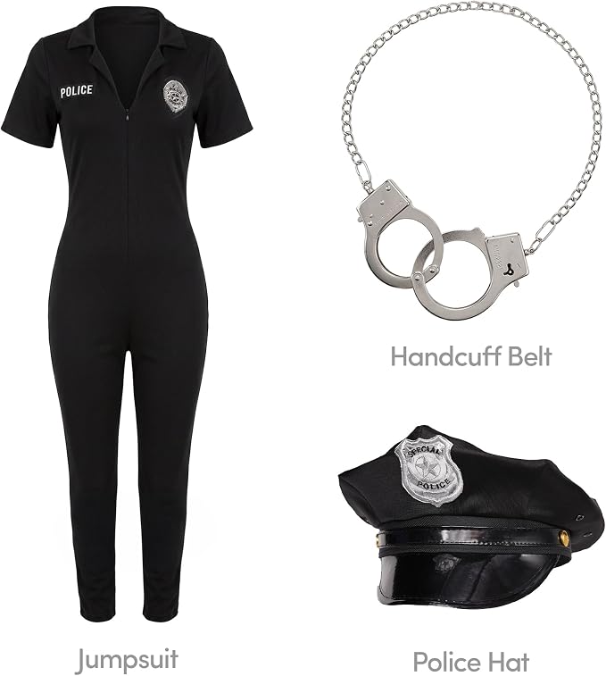 Book Em Police Womens Costume