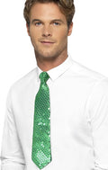 Sequin Neck Tie Disco Old School Assorted Colors