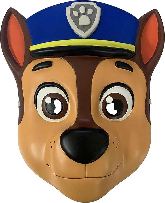 Paw Patrol: Chase Plastic Costume Mask Child Size