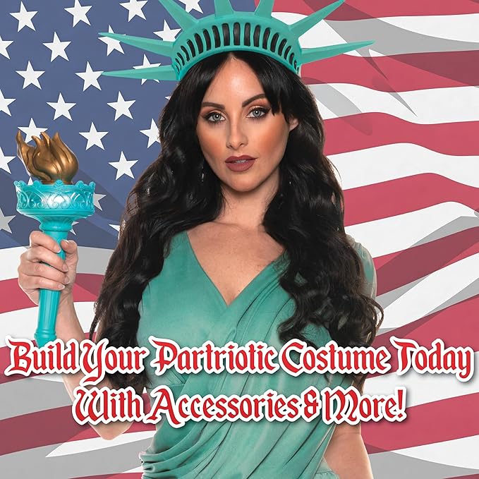 Sexy Lady Liberty Statue of Liberty Women's Patriotic Costume