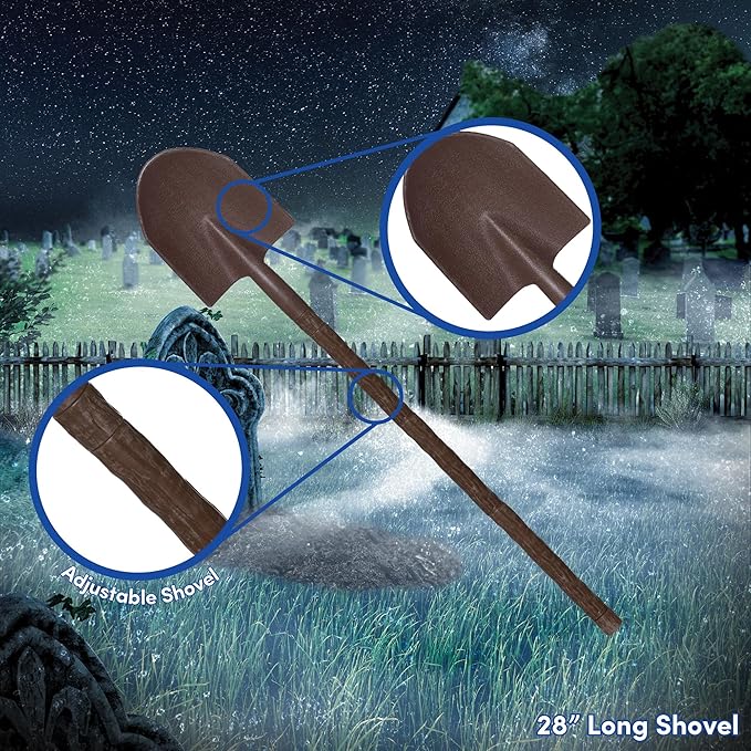 Horror Halloween Shovel Costume Accessory 50"