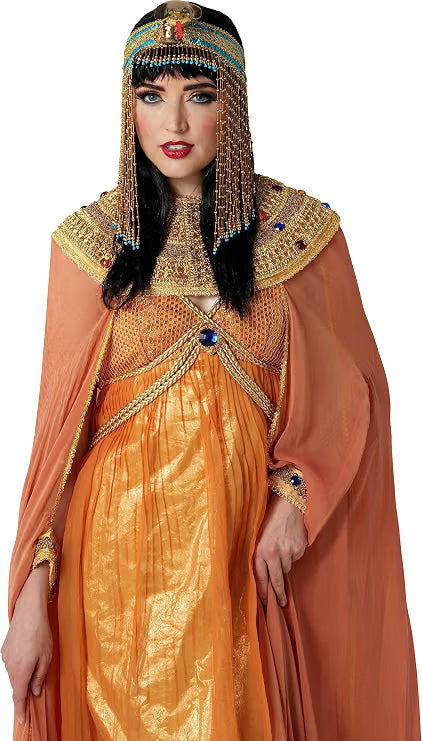 Asp Snake Beaded Headpiece Women's Egyptian Costume Accessory