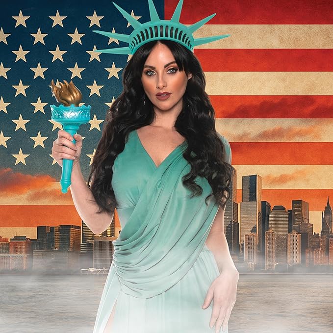 Sexy Lady Liberty Statue of Liberty Women's Patriotic Costume