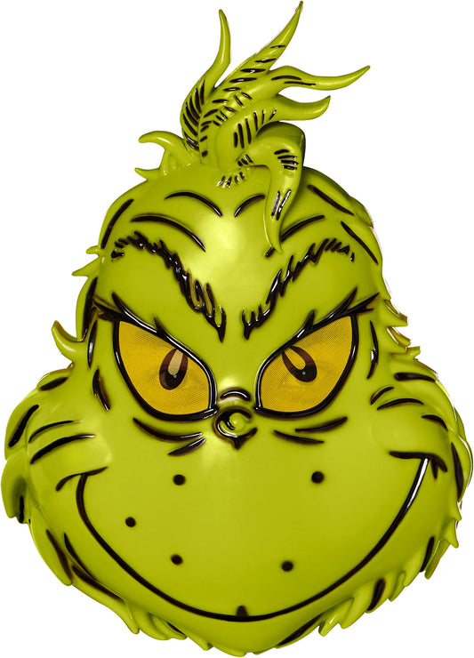 Dr. Seuss The Grinch Plastic Mask Adult