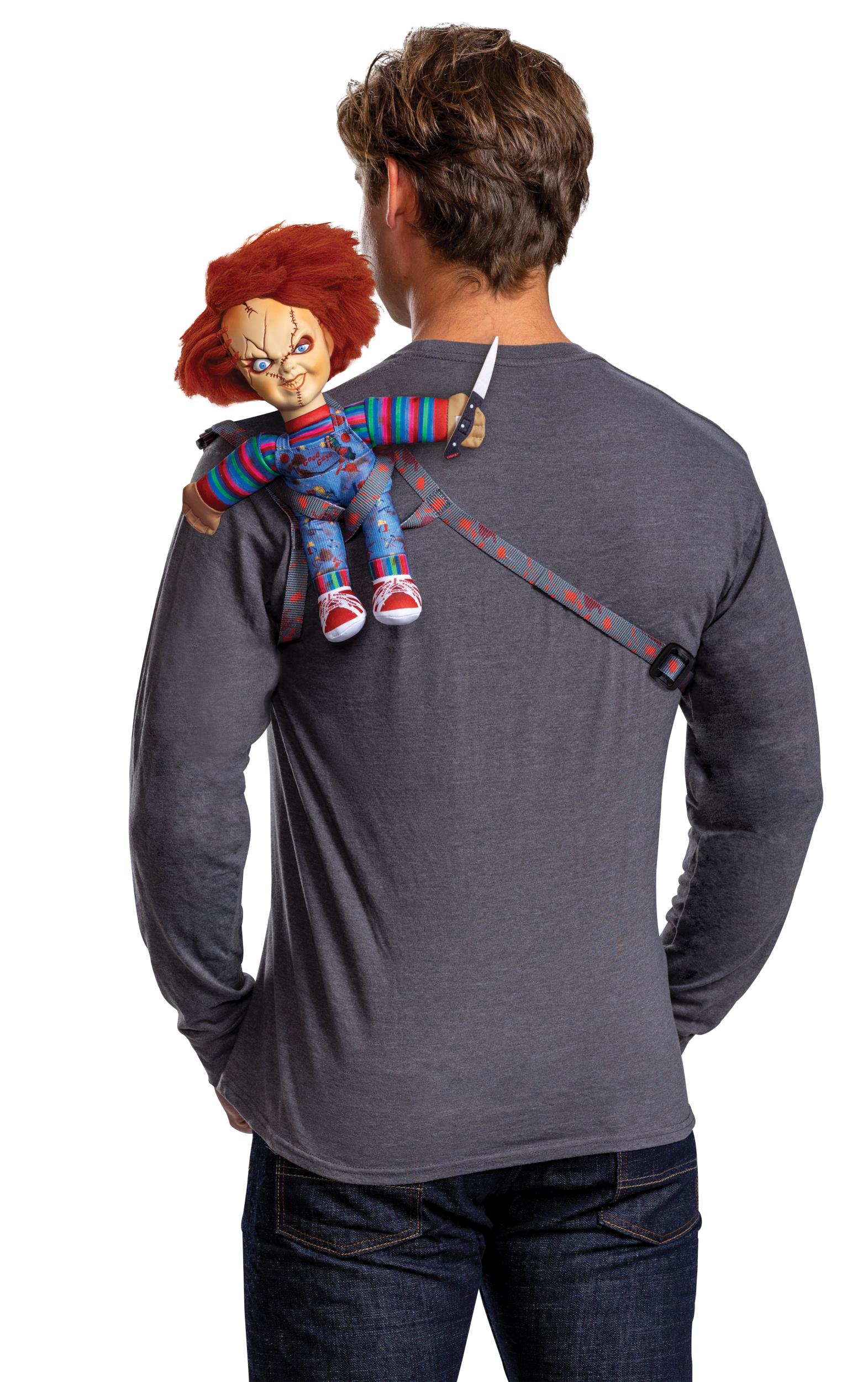 Chucky doll with Back Harness back side