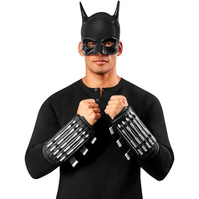 Batman adult gauntlets costume accessory