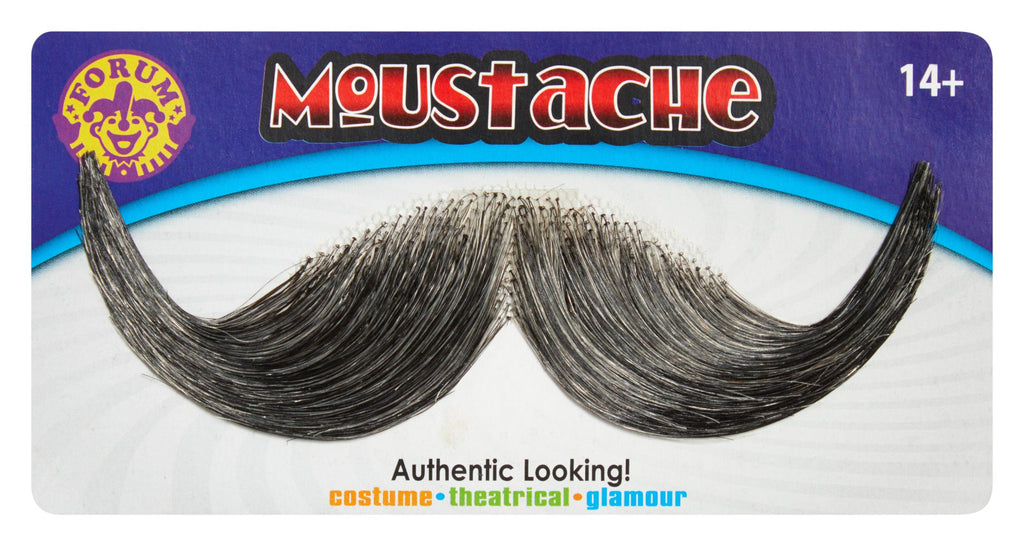 adult accessory moustache in black
